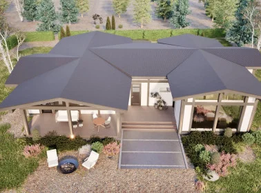 Проект «Одноэтажный дом Усадьба»